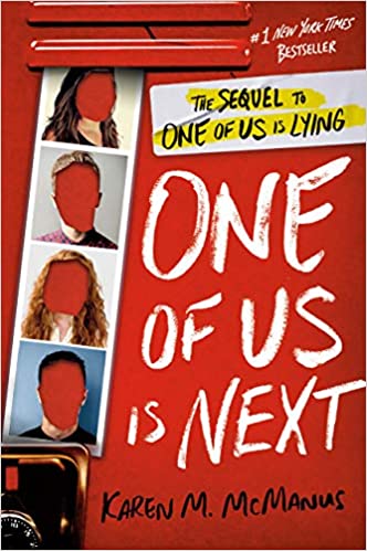 Book Cover of One Of Us Is Next.