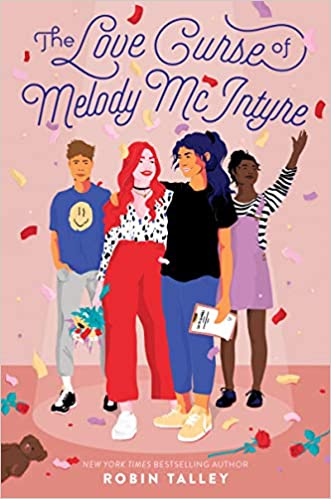 Book Cover of The Love Curse Of Melody McIntyre .